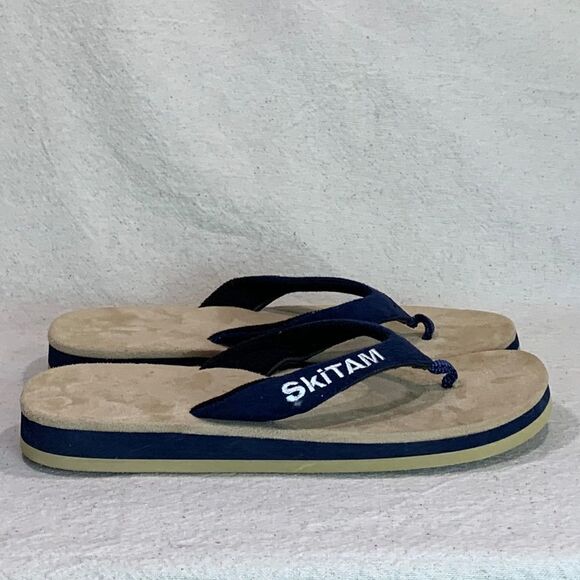SkiTAM Flip Flops Size Mens Large (9-11.5) - Picture 3 of 15